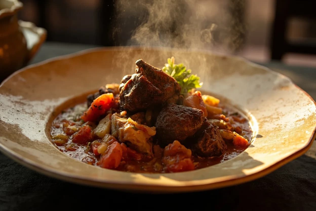 Braised Goat