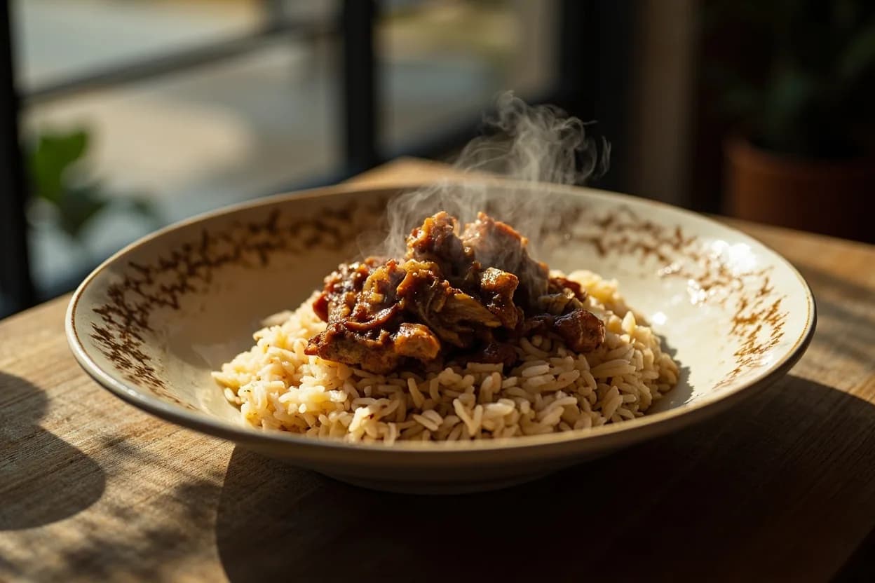 Braised Pork Rice