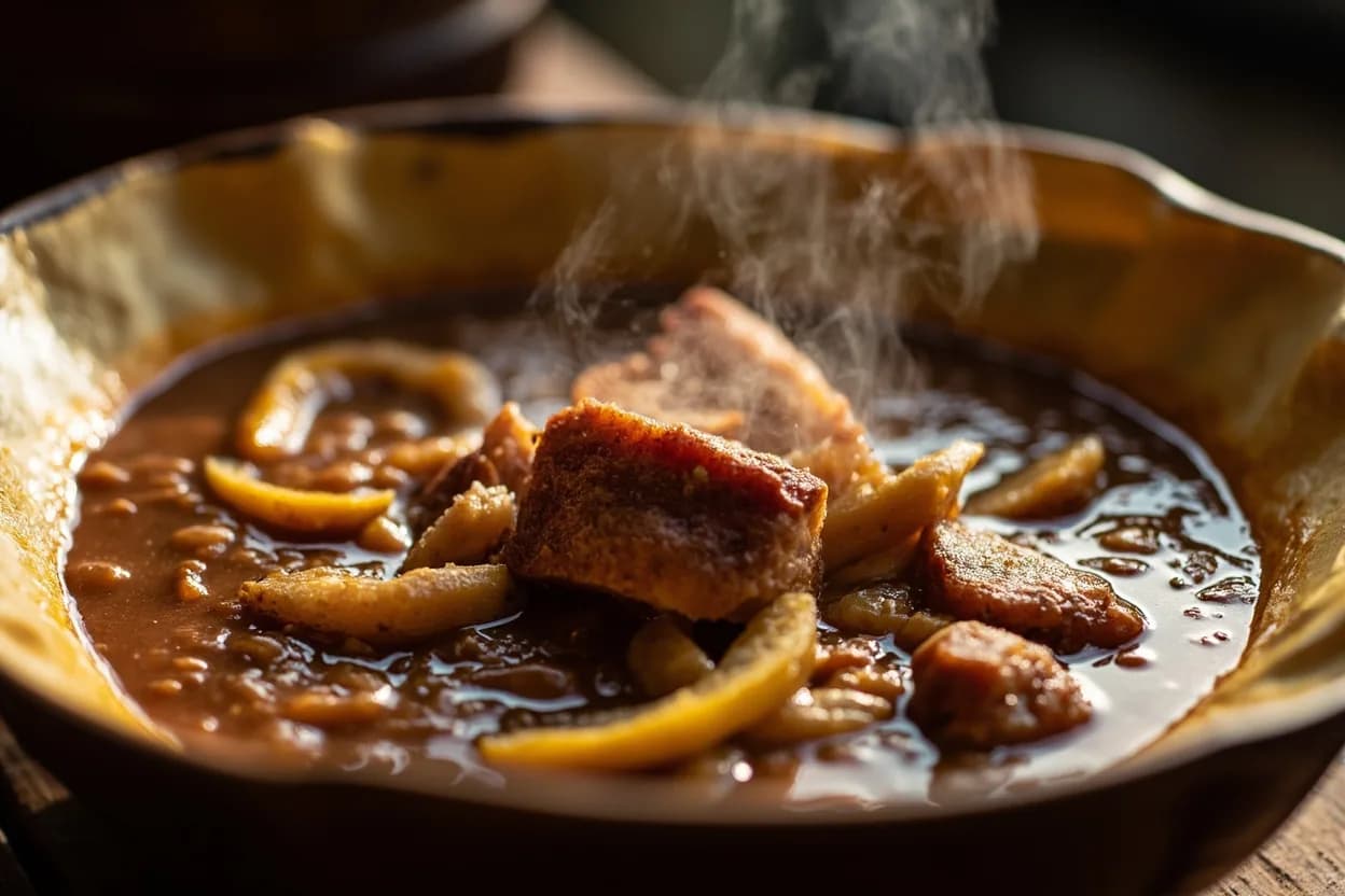 Bruine Bonen Soup