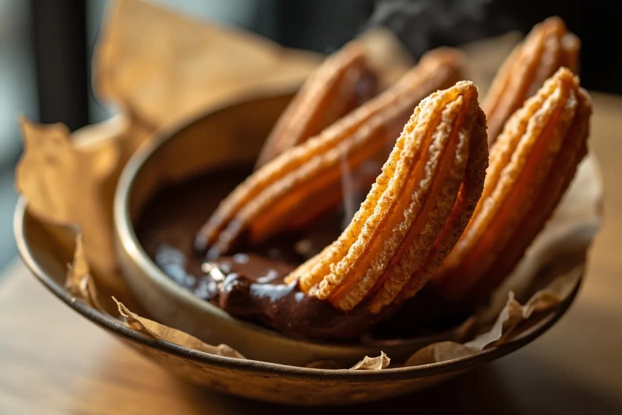 Churros con Chocolate