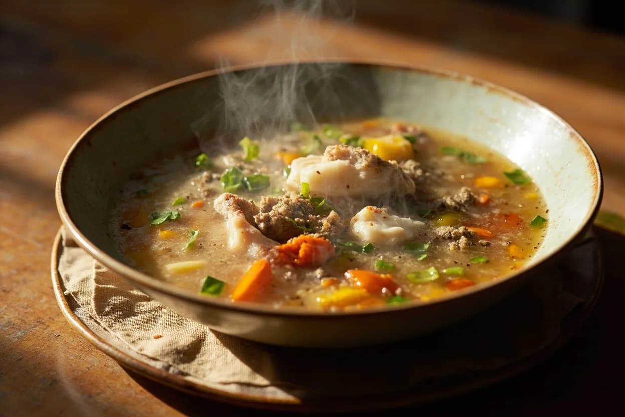 Coconut Milk Fish Broth