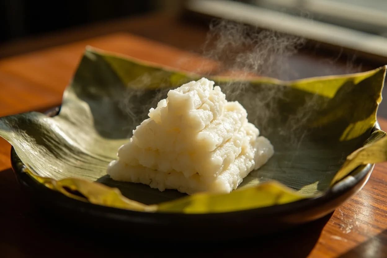 Coconut Sticky Rice Cake