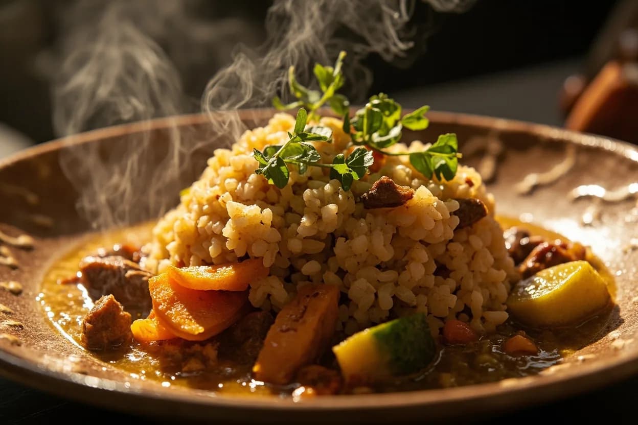 Couscous with Seven Vegetables