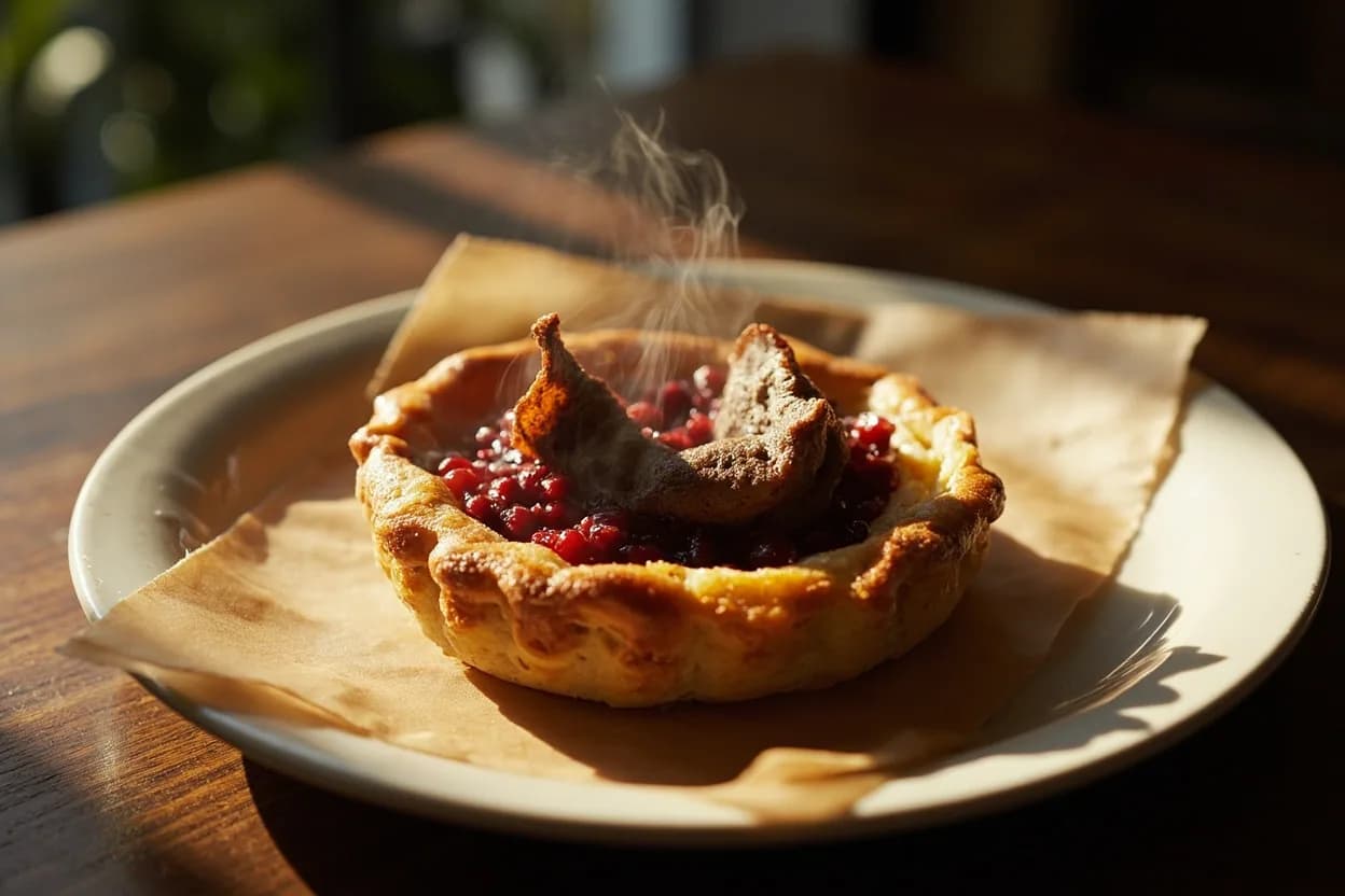 Crostata di Ricotta e Visciole