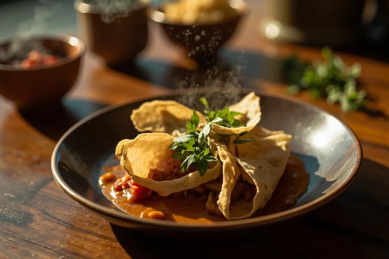 Dholl Puri with Rougaille