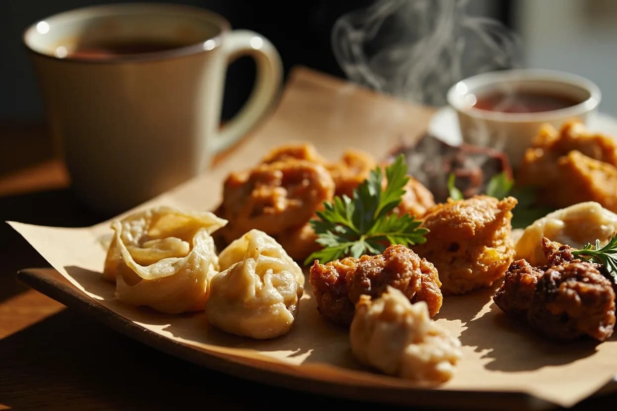 Dim Sum (Yum Cha spread)