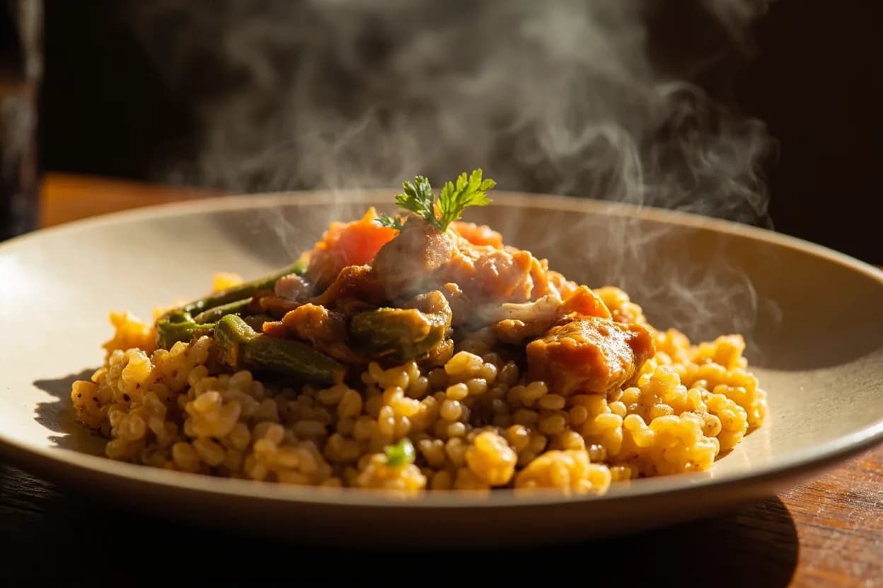 Fari Massi (Millet Couscous)