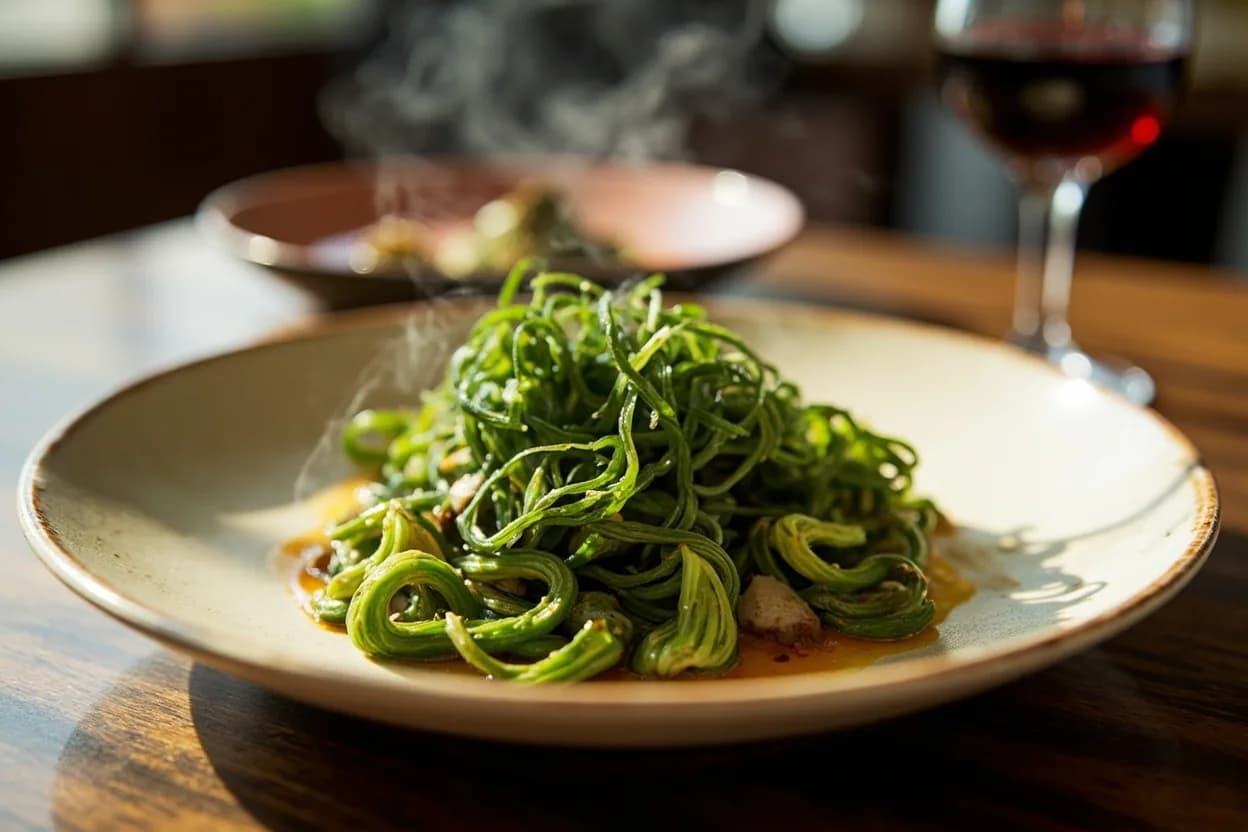 Fiddlehead Ferns (sautéed)