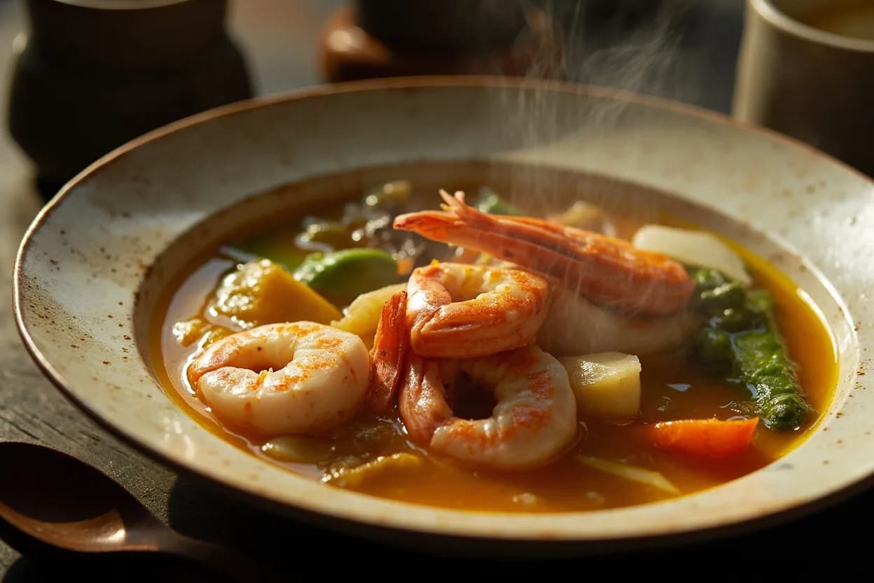 Freshwater Prawn Soup