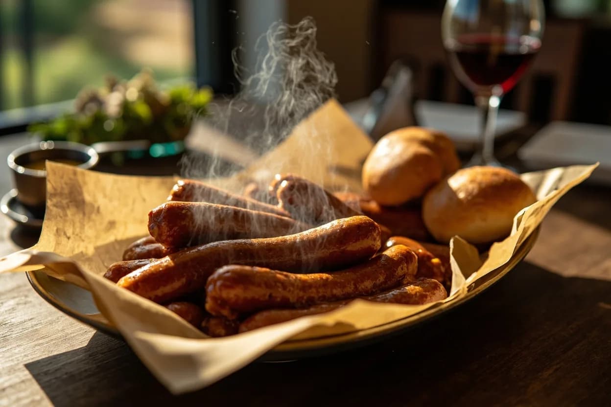 German-style Sausage Platter