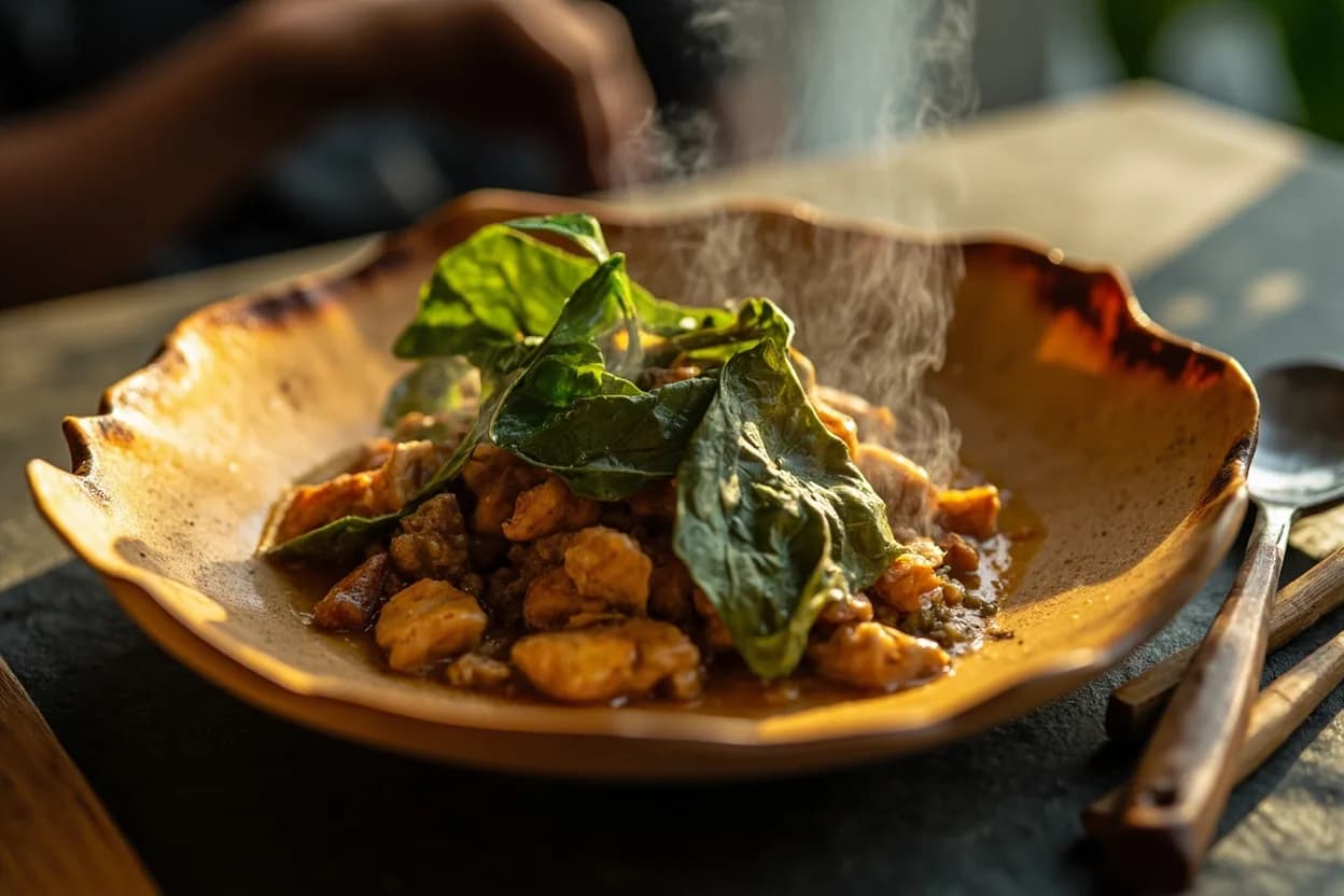 Gnetum Leaf Stew