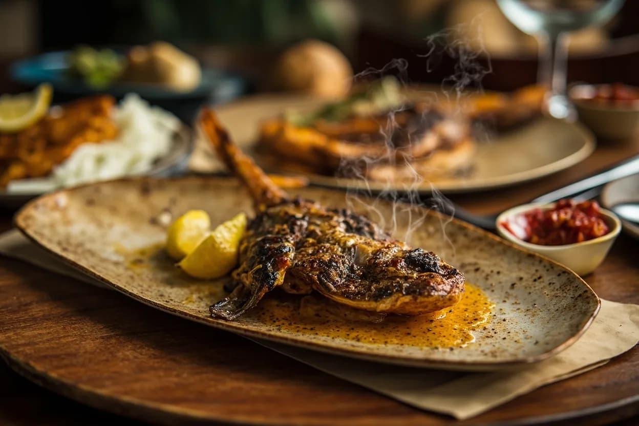 Grilled Nile Perch (Capitaine Grillé)