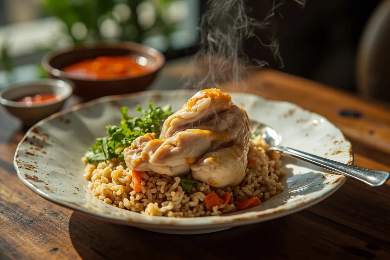 Hainanese Chicken Rice