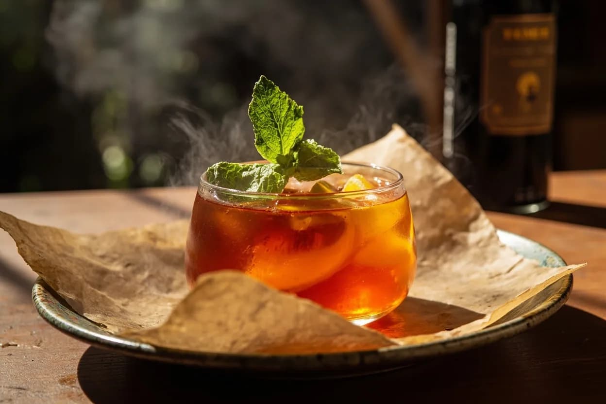 Haitian Spiced Rum Punch