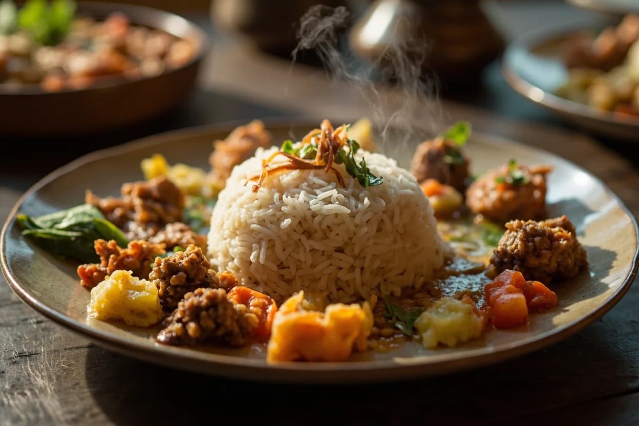 Indonesian Rijsttafel