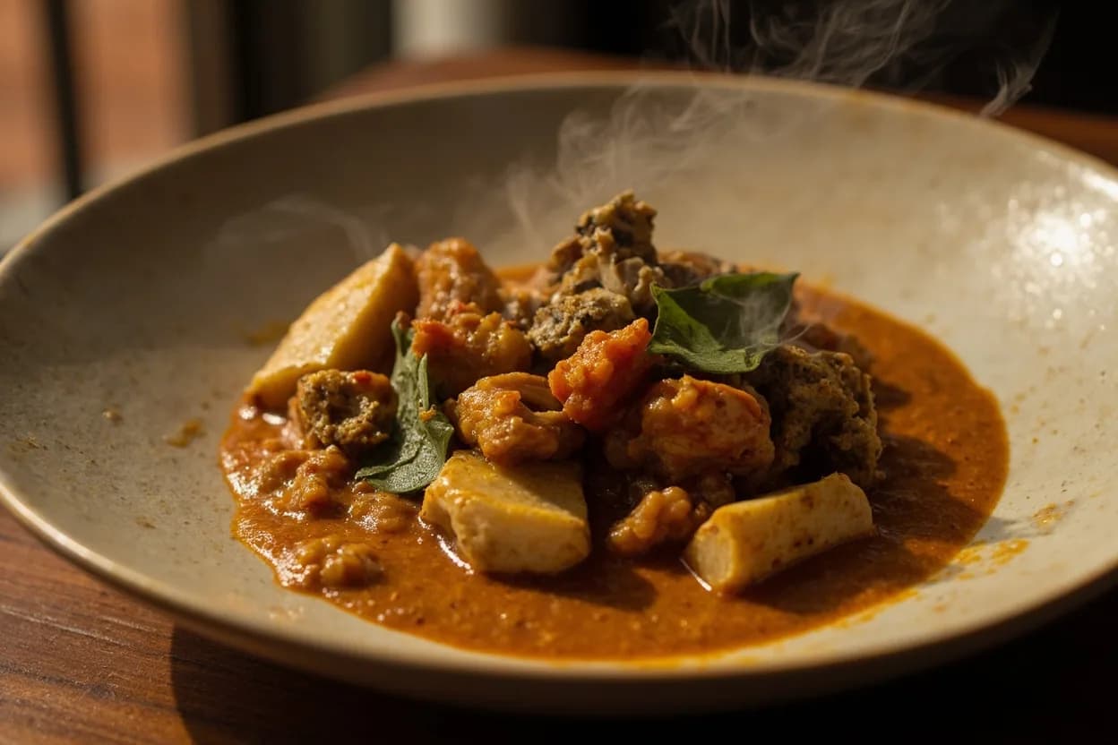 Kontomire Stew (Palaver Sauce variation)