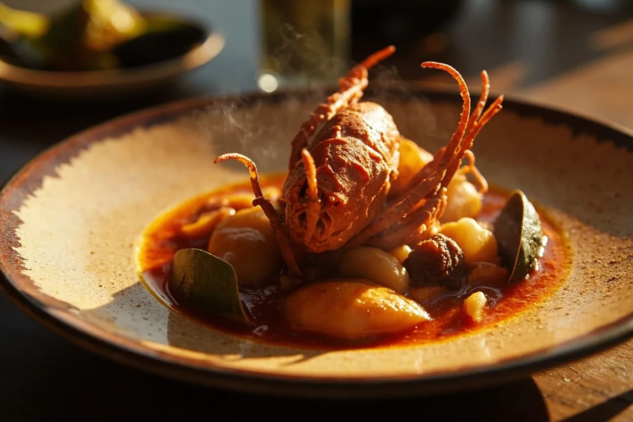 Modje (Lobster or Shellfish Stew)