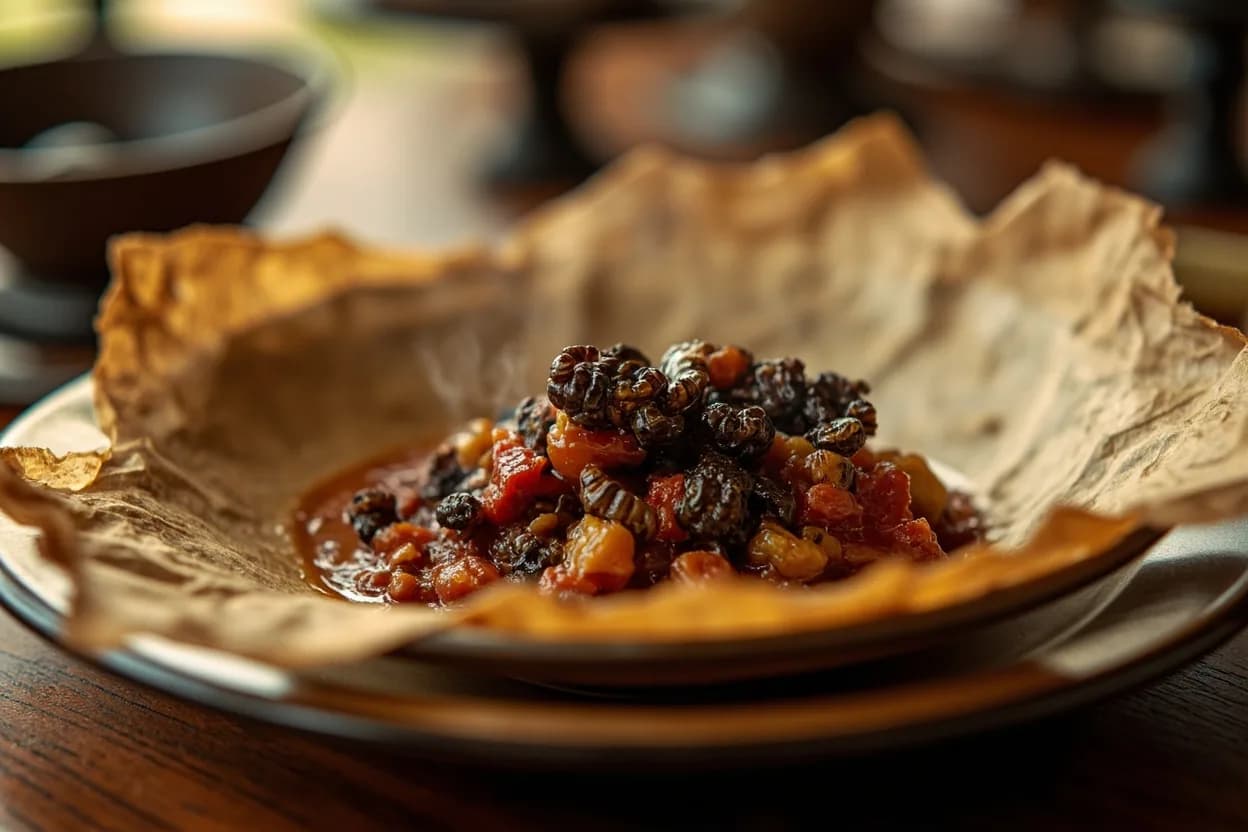 Mopane Worm Stew