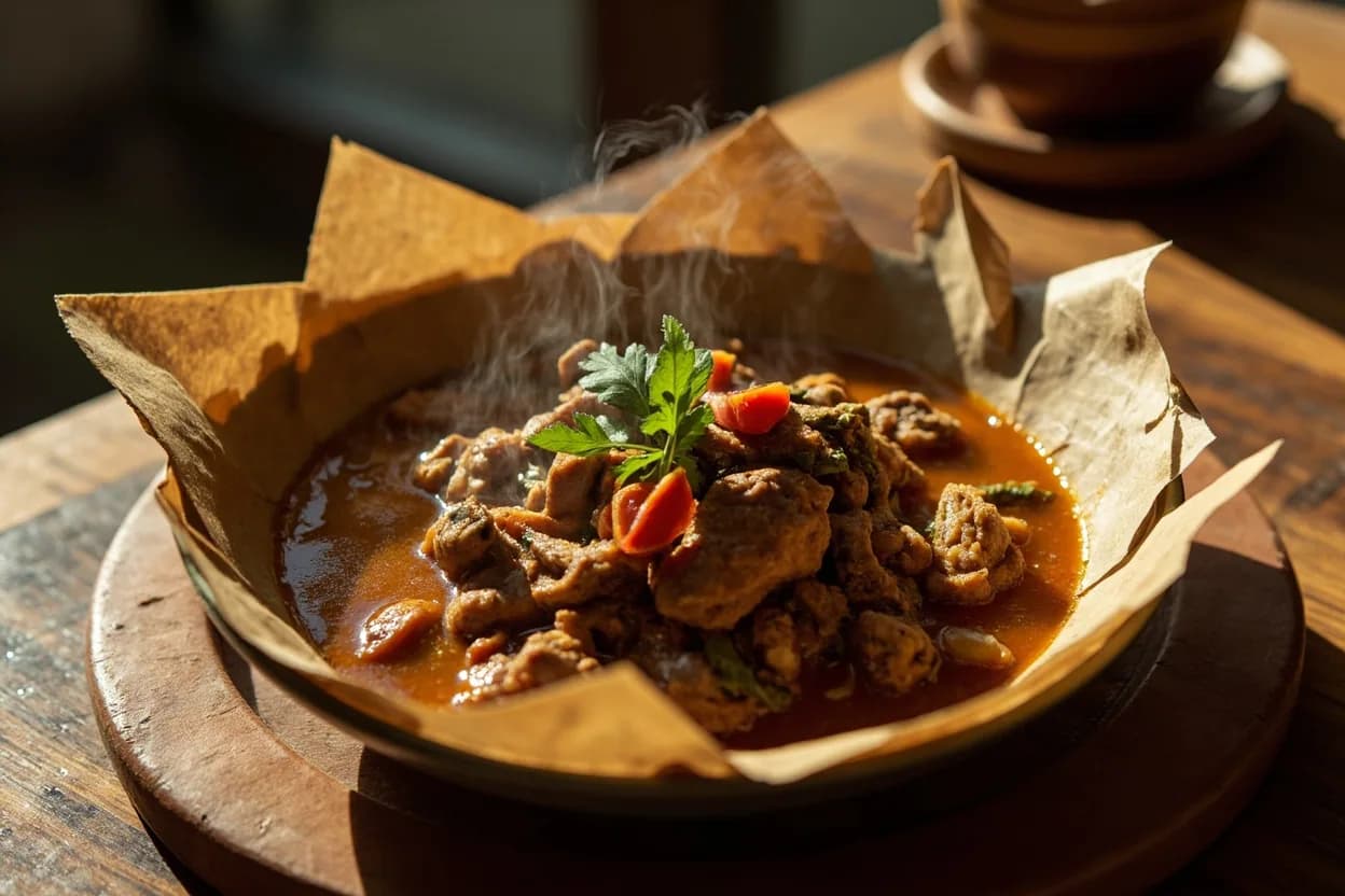 Mouloukhia Stew