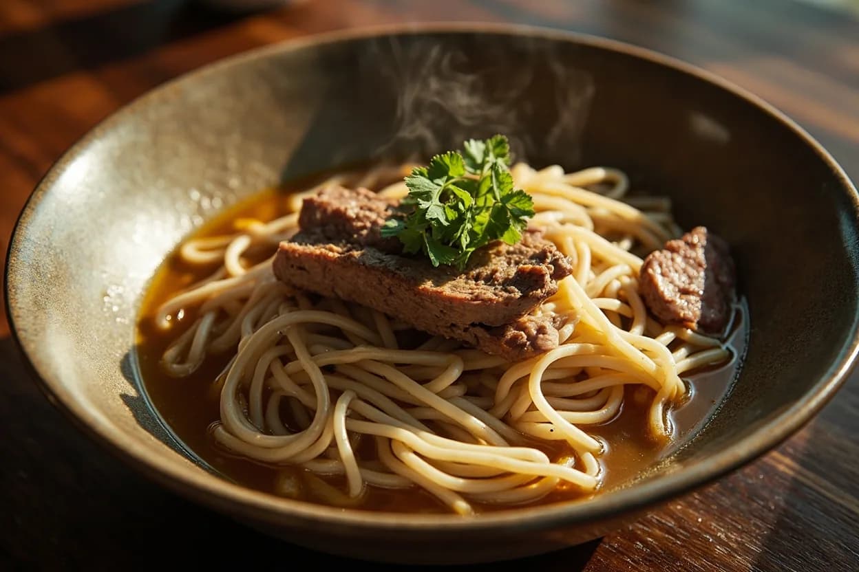 Naengmyeon (Pyongyang style)