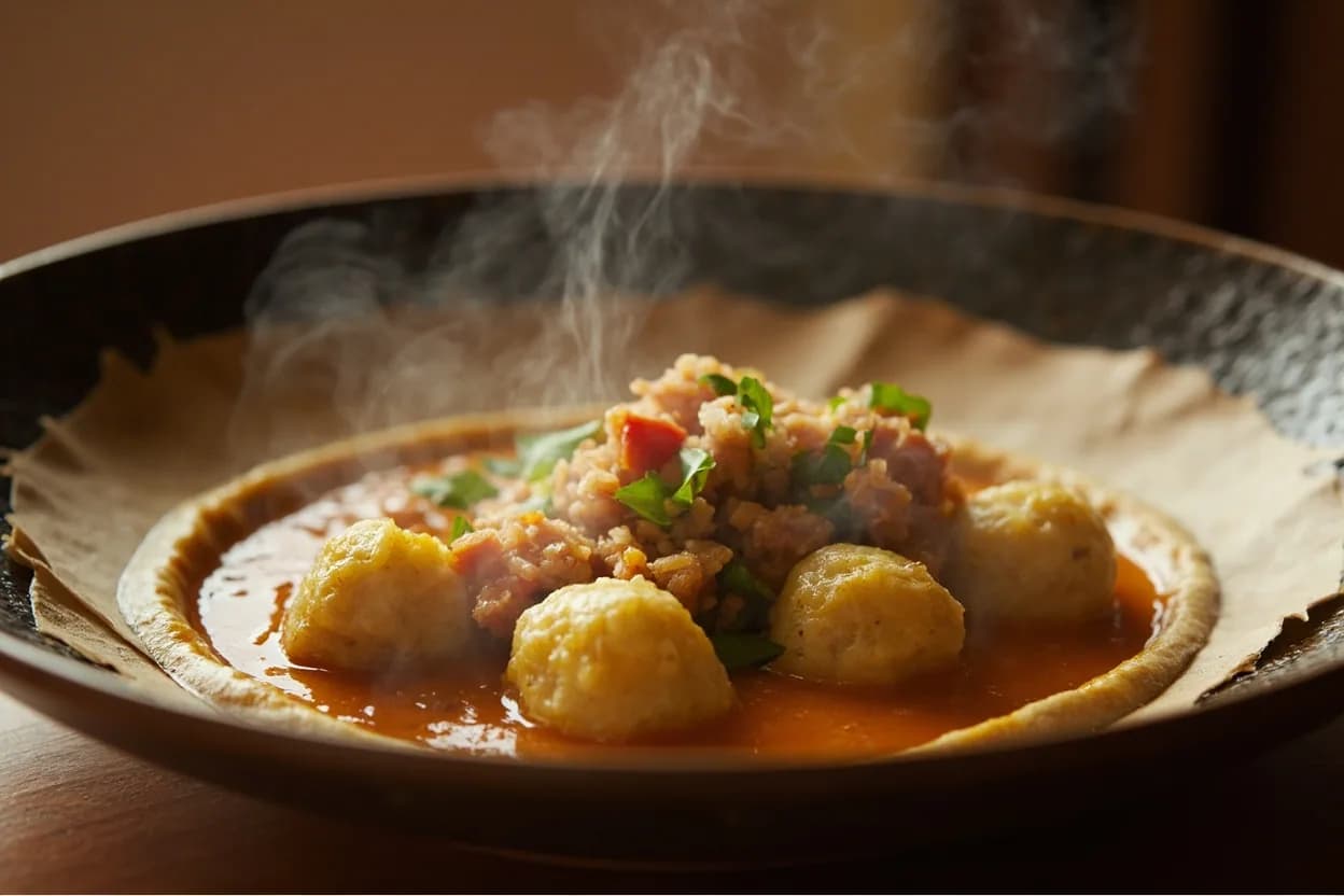 Omo Tuo (Rice Balls)