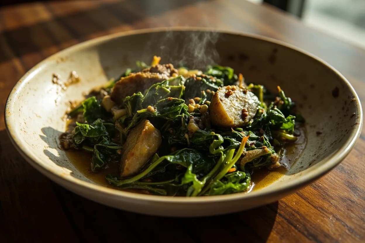 Oshiwambo Spinach Stew