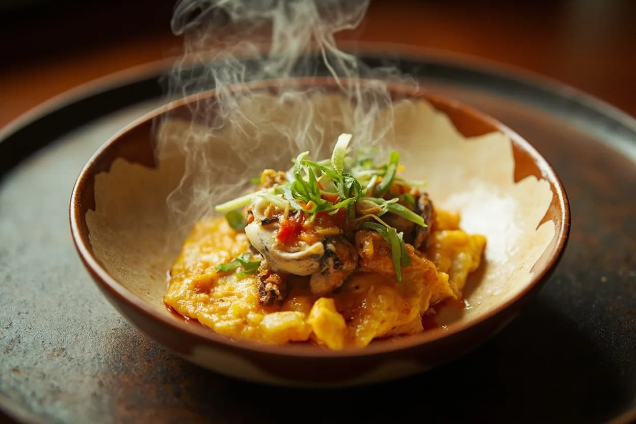 Oyster Omelette