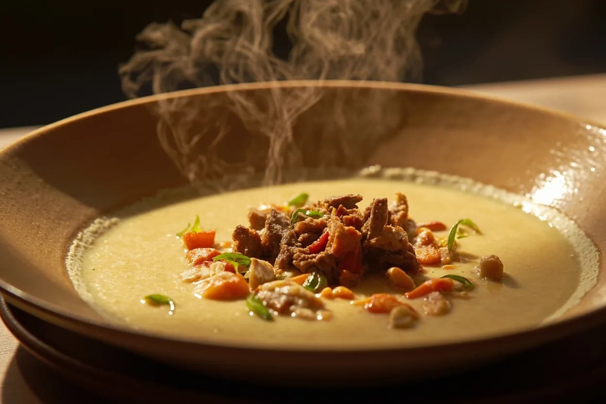 Palm-Nut Cream Soup