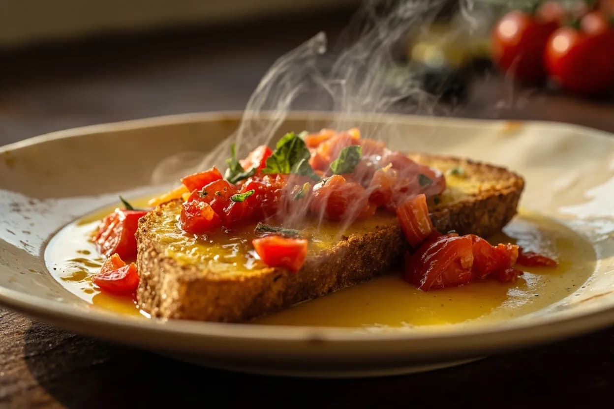 Pan con Tomate