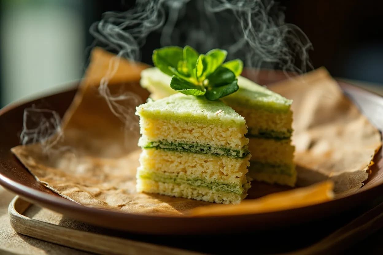 Pandan Layer Cake