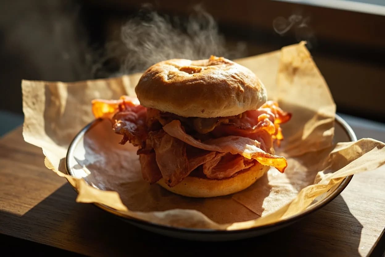 Peameal Bacon Sandwich