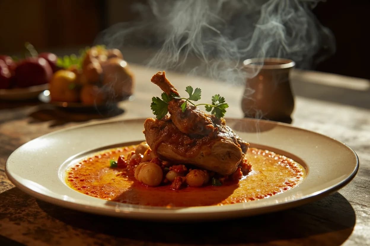 Pintade Rôtie au Soumbala