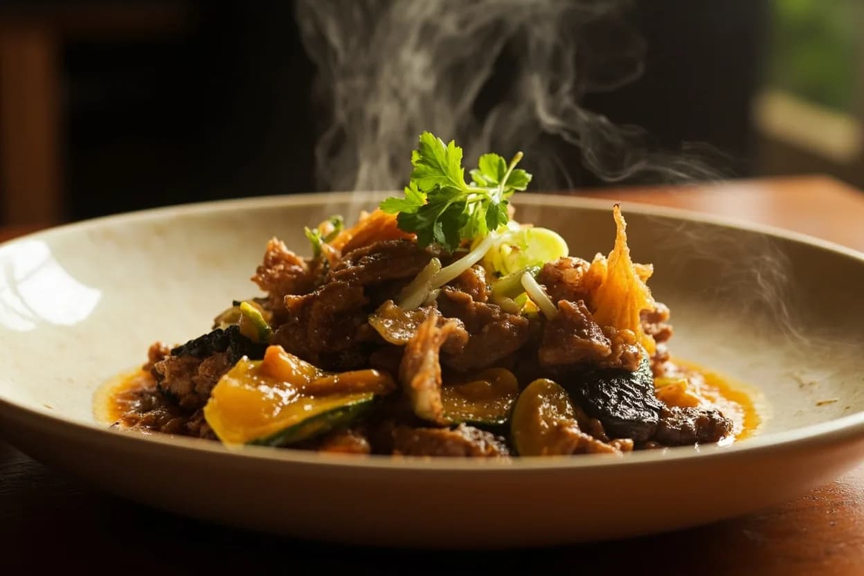 Pork and Aubergine Stew