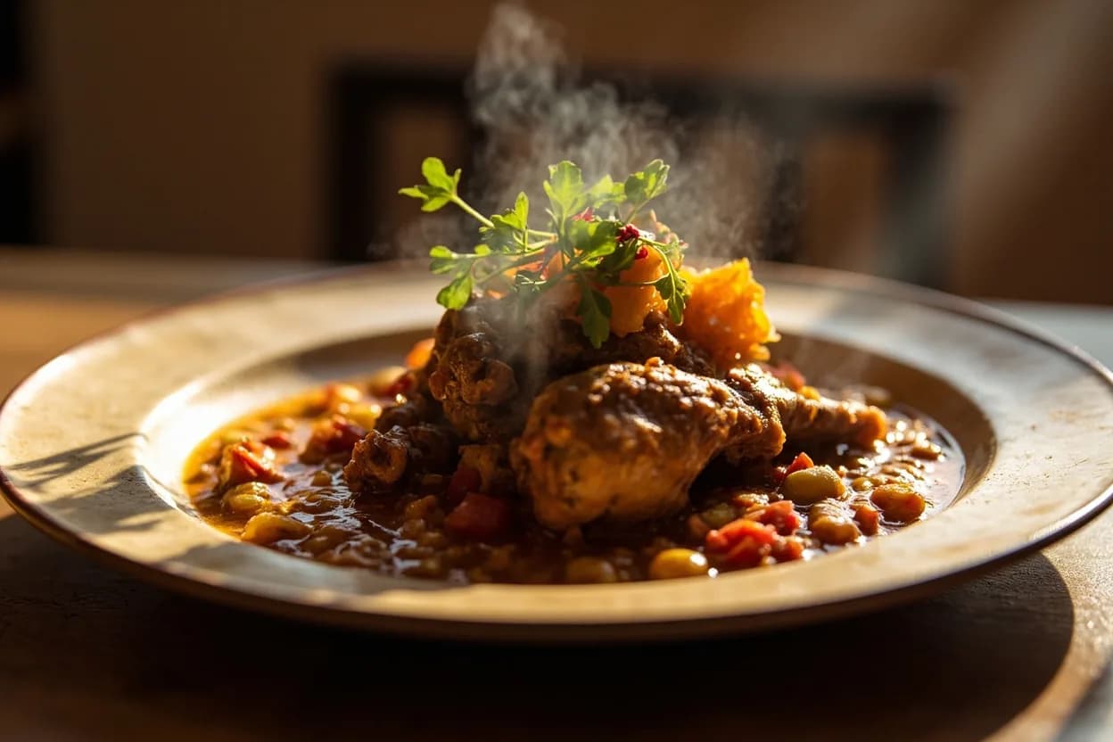 Ragout de Poulet au Soumbala