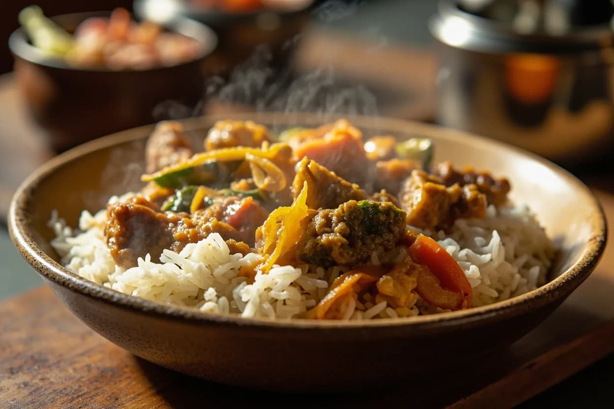 Rice and Curry