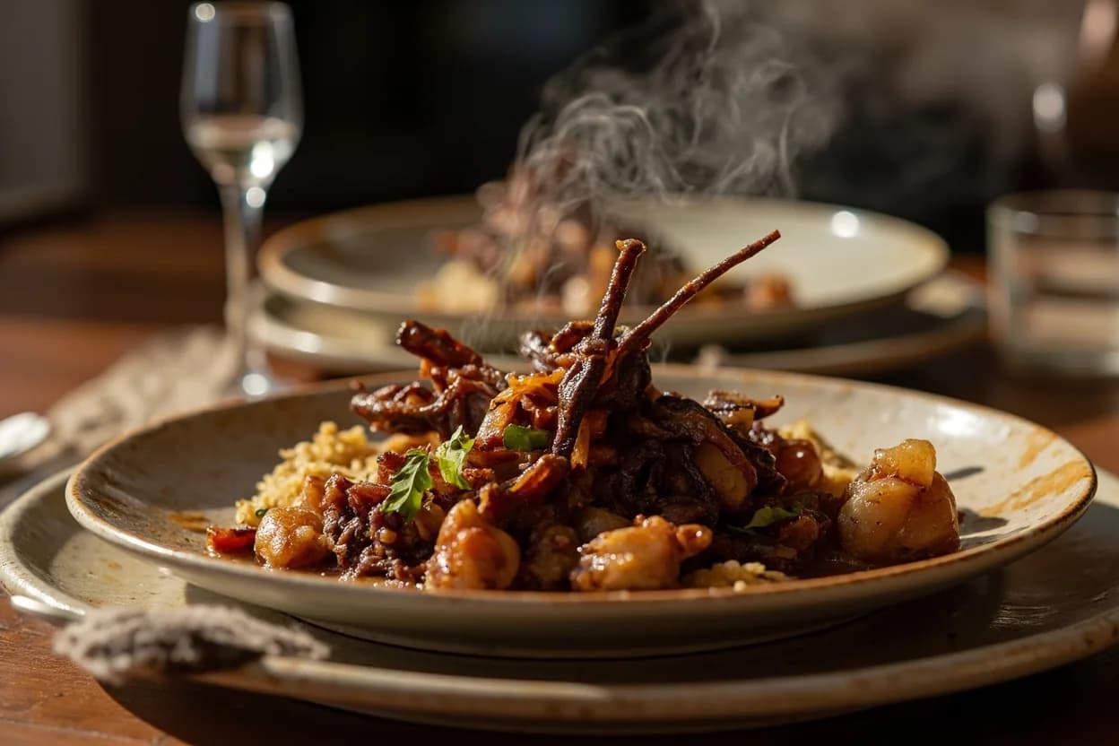 Roasted Goat Offal (Mogodu)