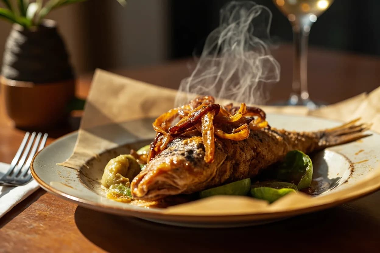 Senegambian Fried Fish
