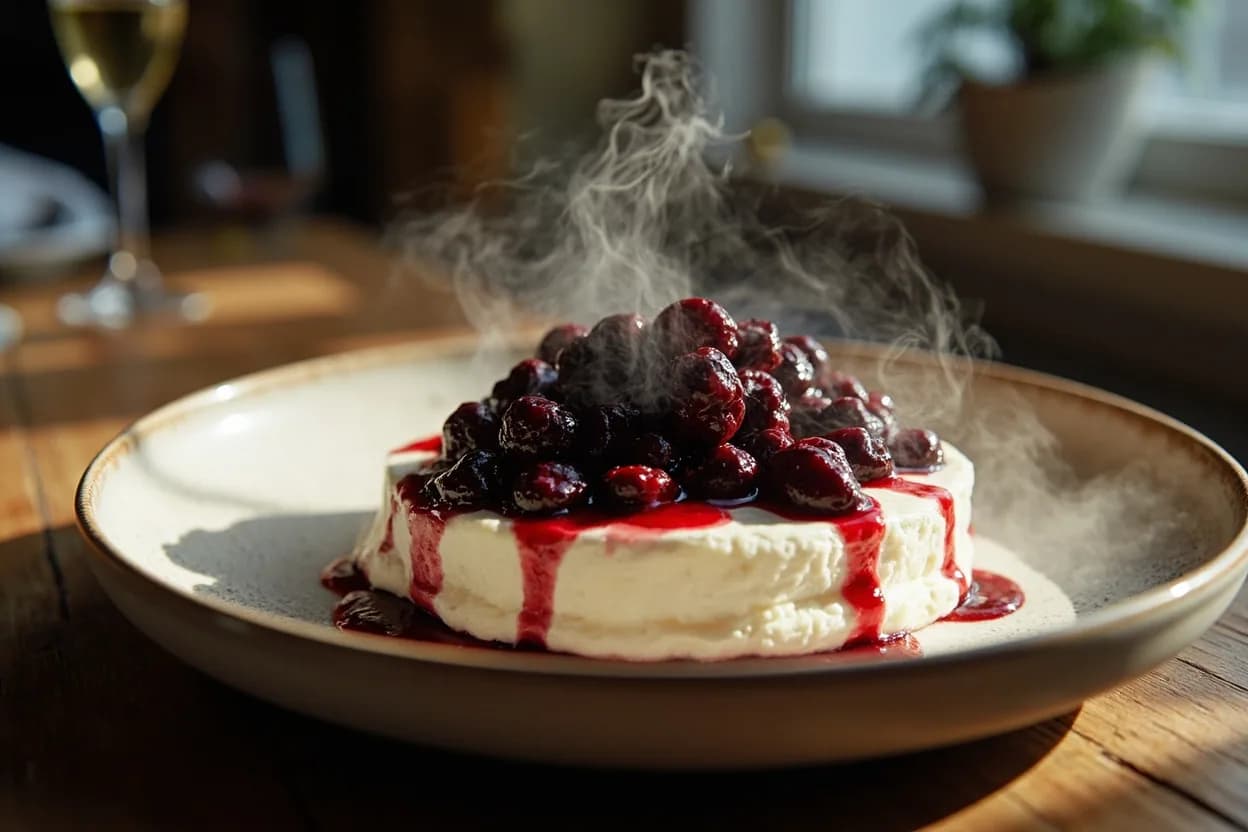 Skyr with bilberries