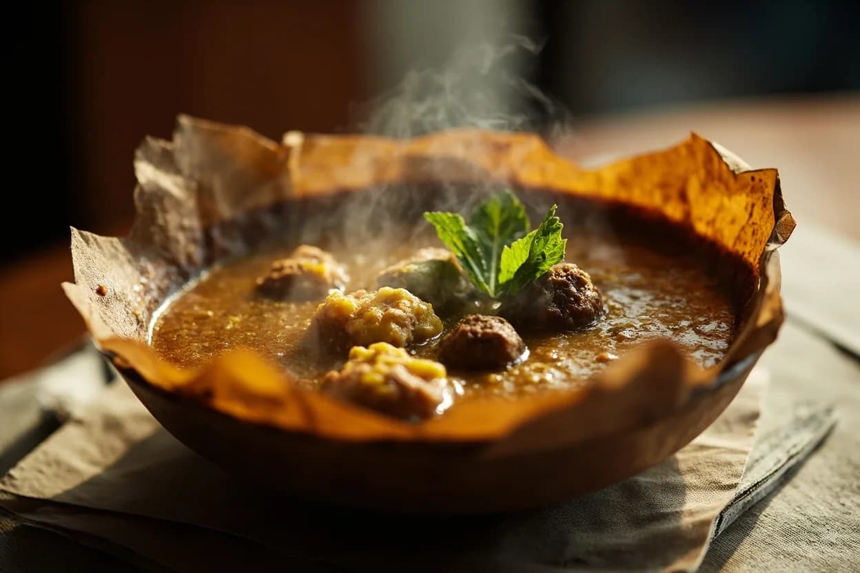 Sopa de Albóndigas