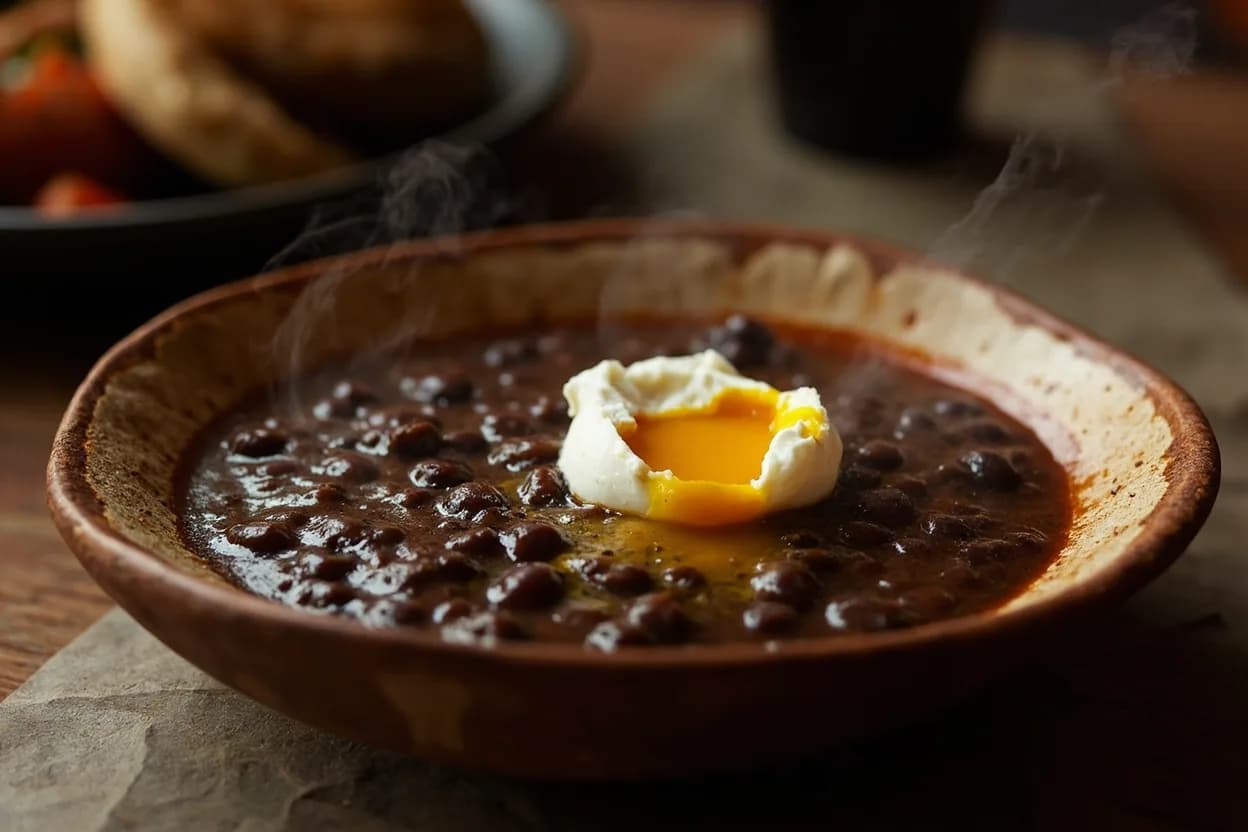 Sopa de Frijoles Negros