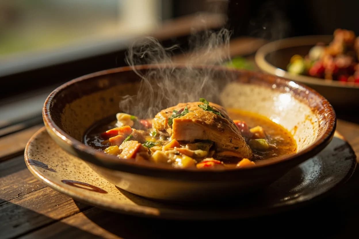 Sopa de Gallina India