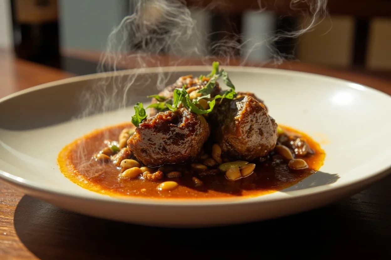 Stewed Oxtail