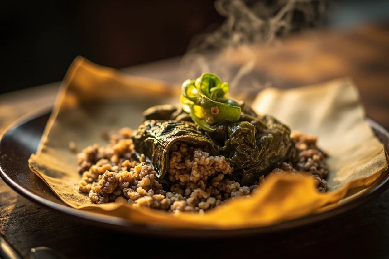 Stuffed Vine Leaves