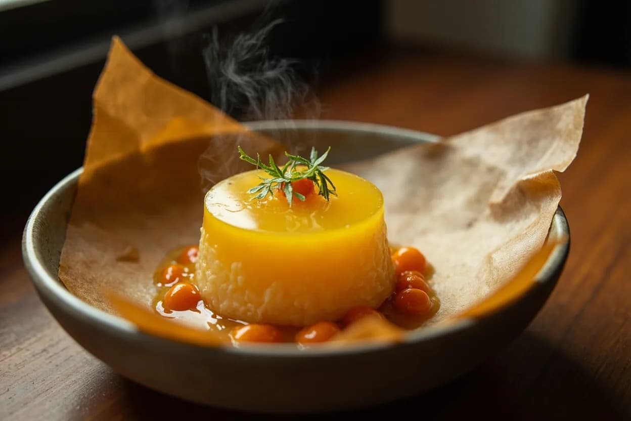 Sugar Palm Fruit Pudding
