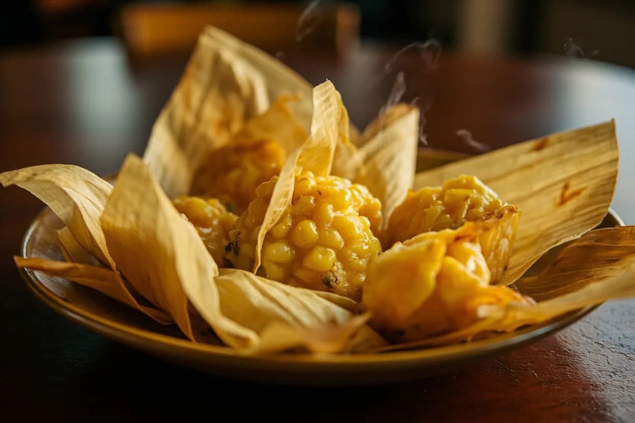 Tamales de Elote