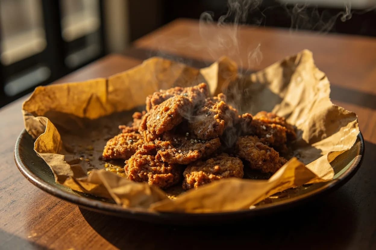 Termite / Palm Grub Fritters