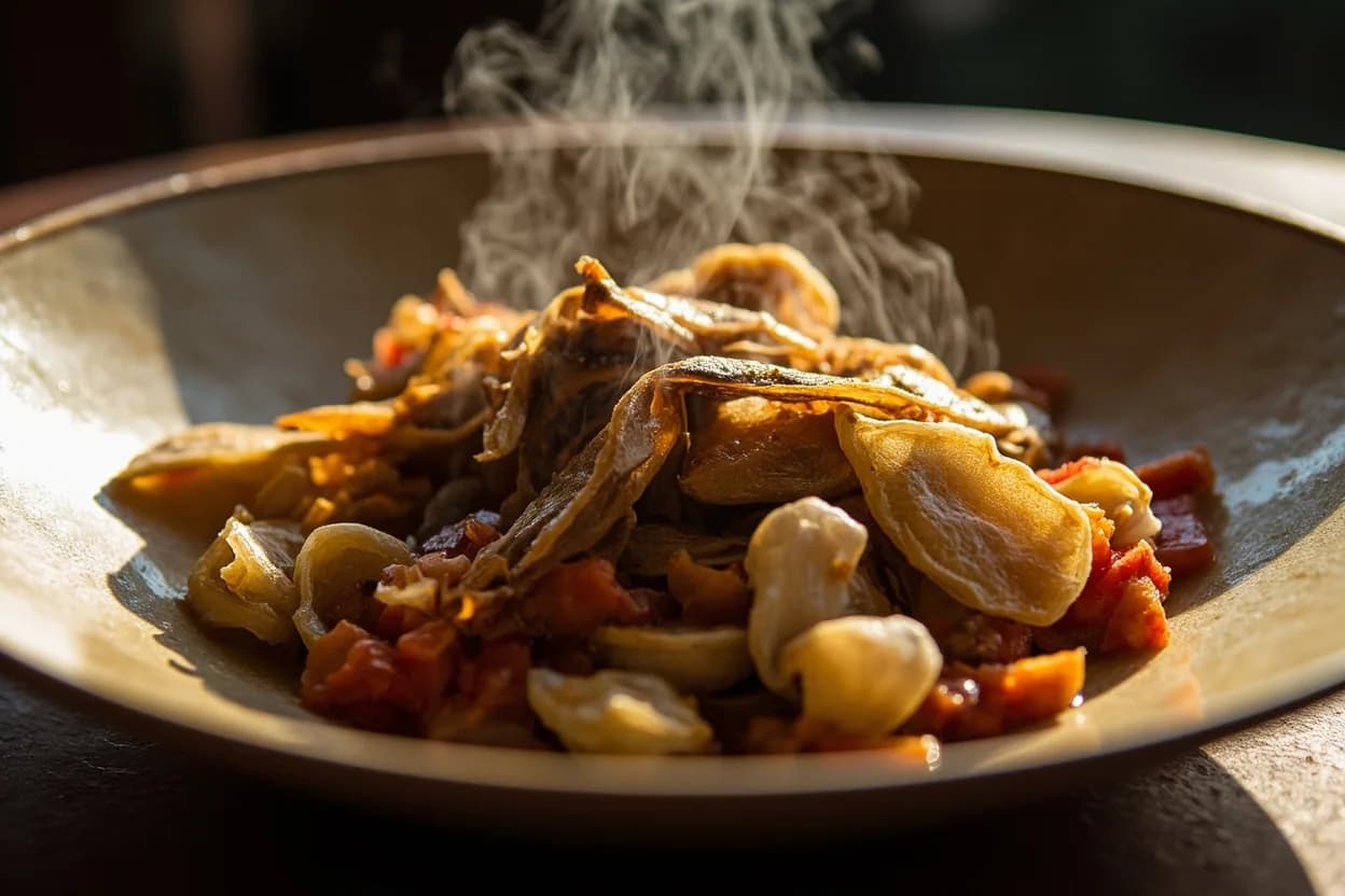 Tlhapi (Dried Fish Stew)