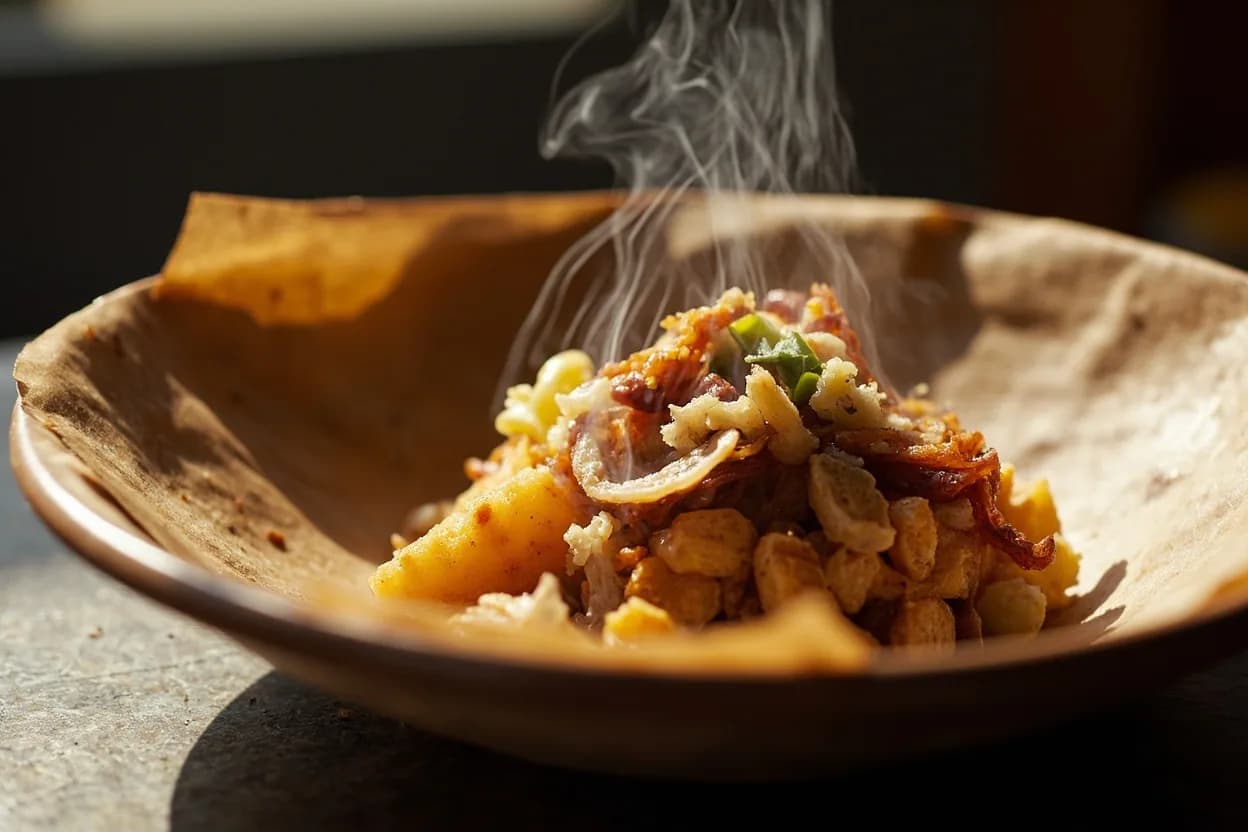 Yuca Frita con Chicharrón
