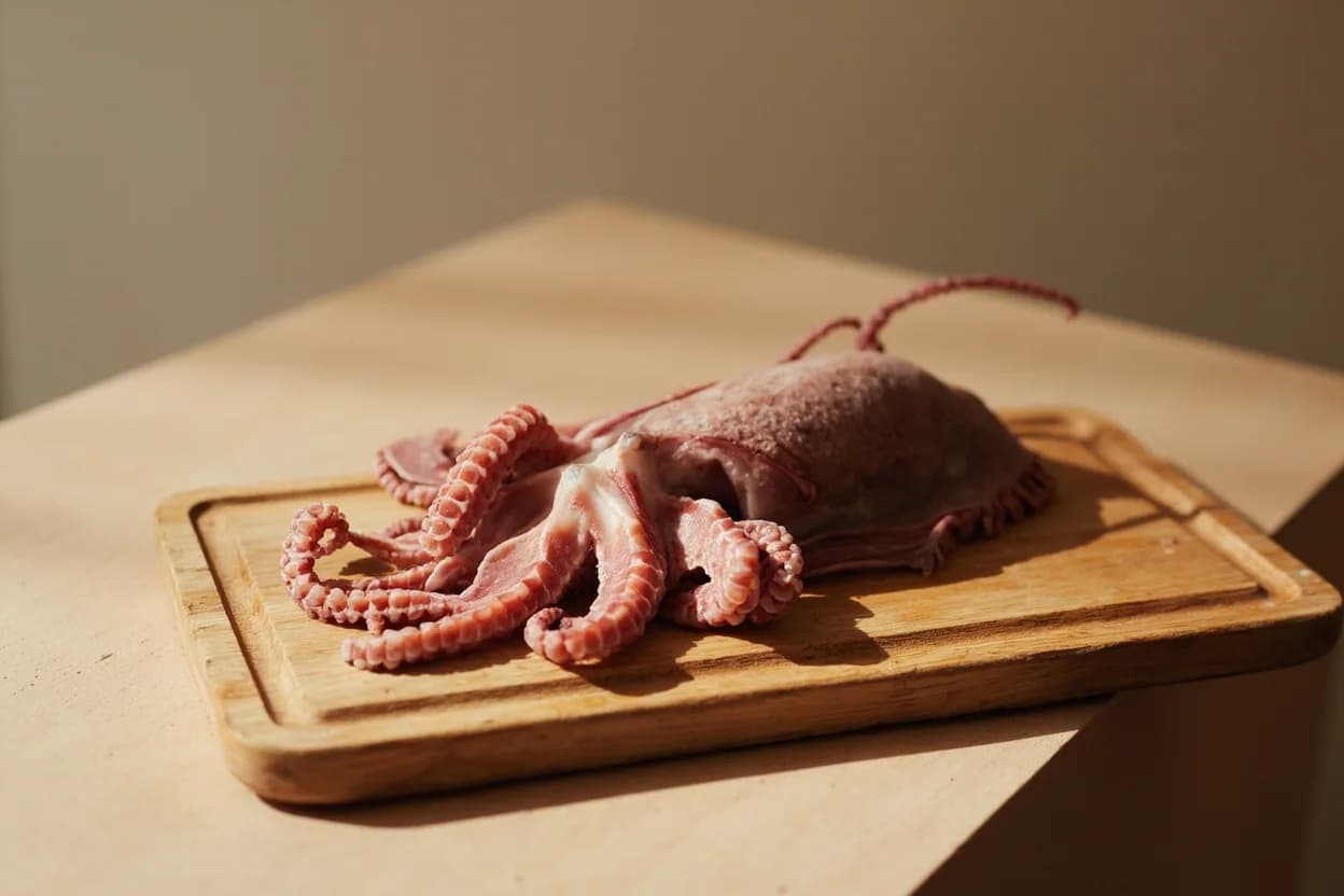 Octopus Cleaning & Head-to-Mantle Separation