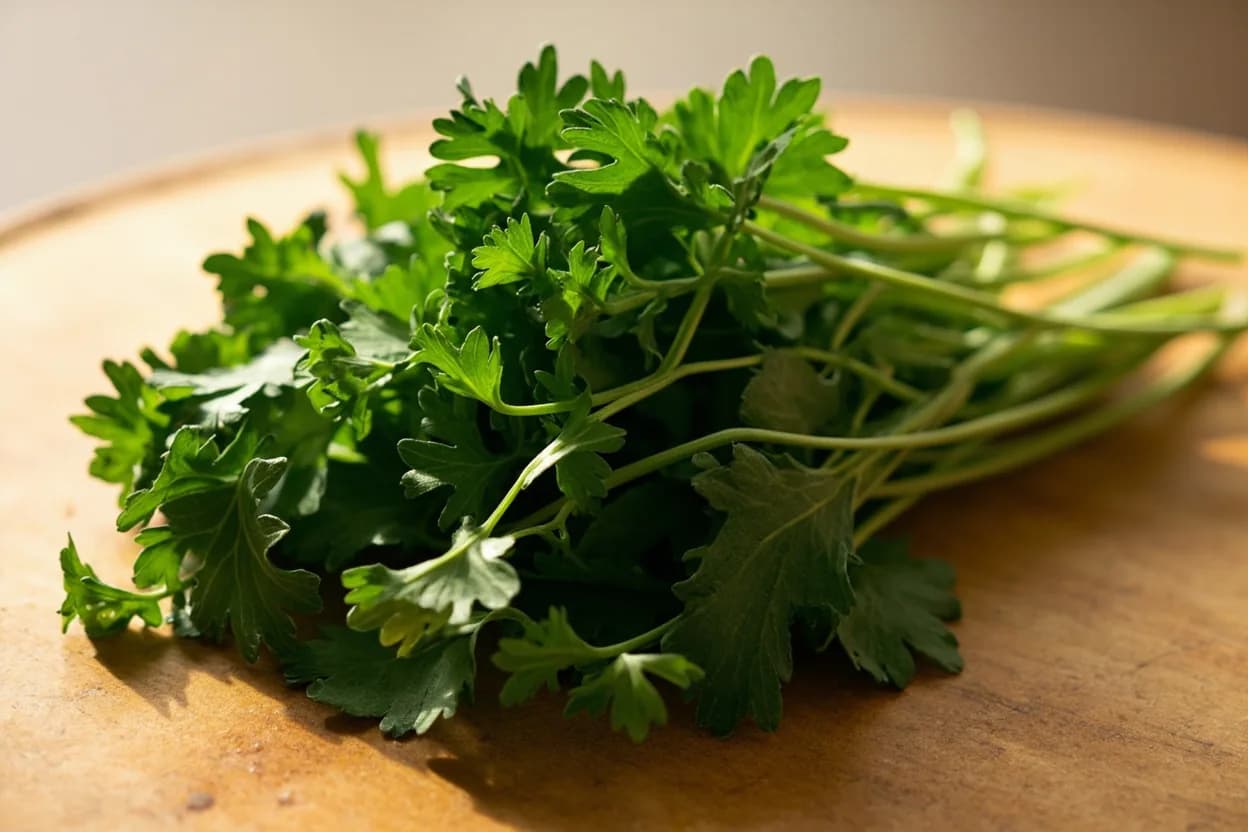 Parsley — Chiffonade vs. Rough Chop for Tabbouleh